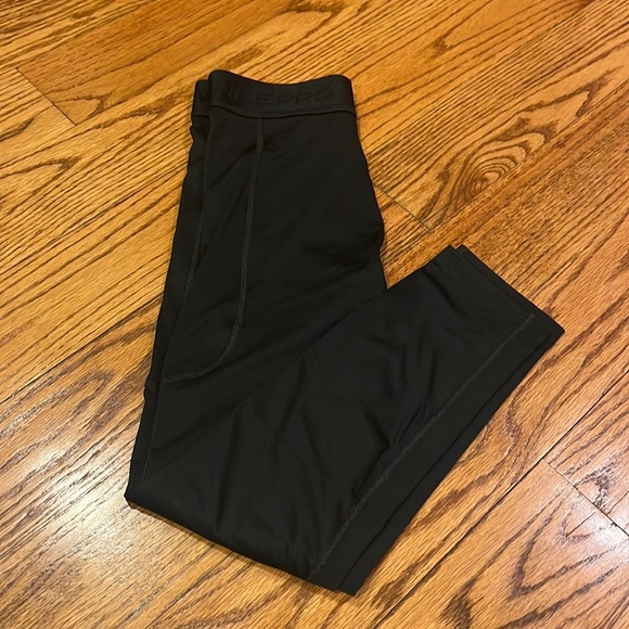 NWT Nike Pro Boy’s Tight Fit Pants Size M - Picture 1 of 6